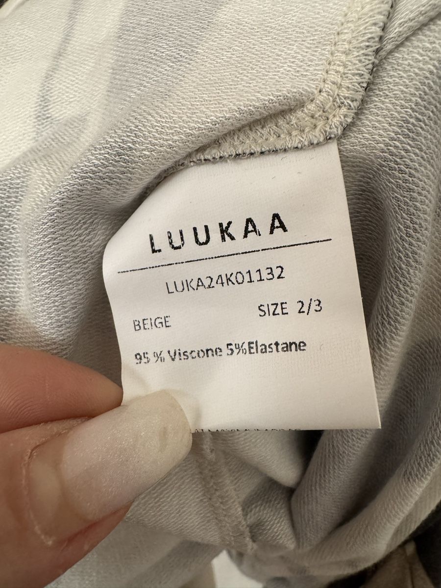 Luukaa Maglioni & Felpe: Pull LUUKAA T.2/3, Beige/Noir Col Montant – Nuovo e nell'imballaggio originale da Morges venduto da sandy069 3