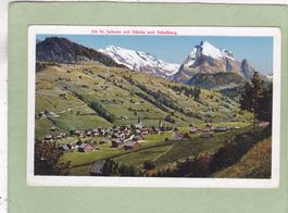 Alt St. Johann mit Säntis und Schafberg