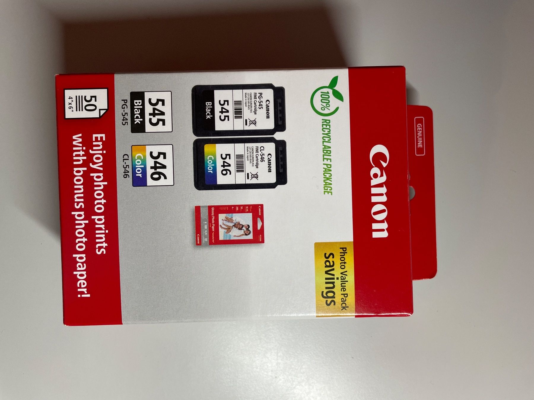 Canon Cartucce per stampanti & toner: Canon 545 & 546 Patronen – Usato da Selzach venduto da luc_srg5