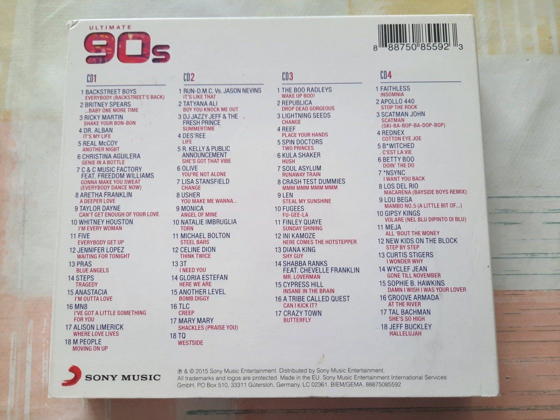 CD: CDs utlimate 90's 4 cds  – Usato da Pully venduto da bro_n52j 1