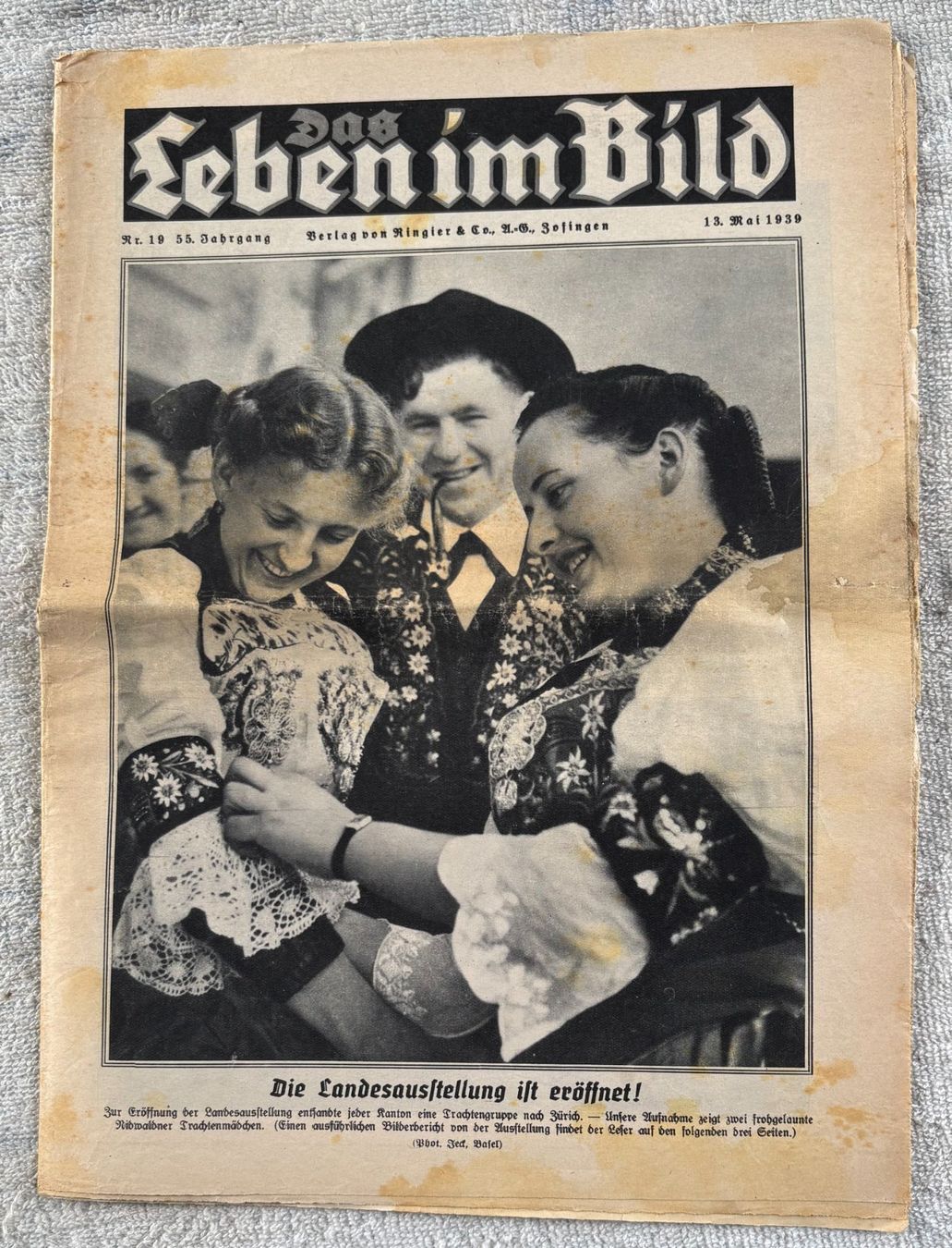 Riviste & Magazine: DAS LEBEN IM BILD 13. MAI 1939 – Usato da Ostermundigen venduto da wini63