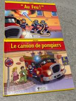 Lot de 2 livres pour enfants sur les pompiers