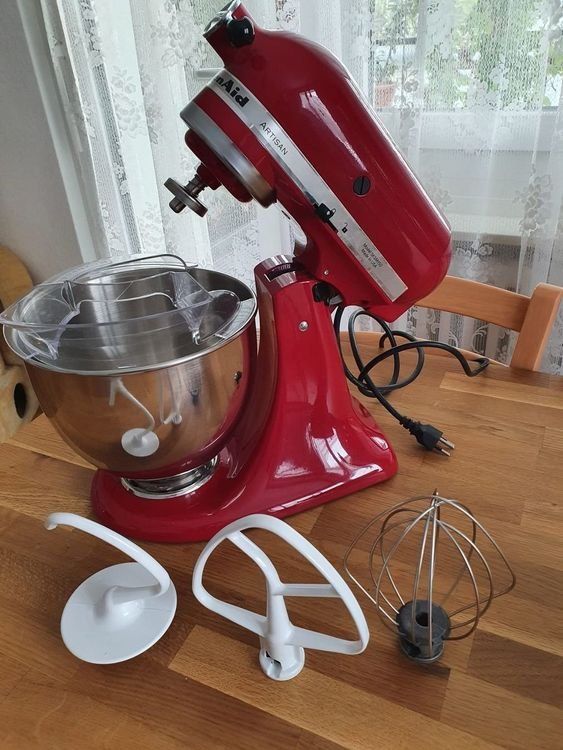 Kitchenaid Elettrodomestici da cucina: KitchenAid Artisan 5KSM125, Empire Red – Usato da Winterthur venduto da BW.1994 6