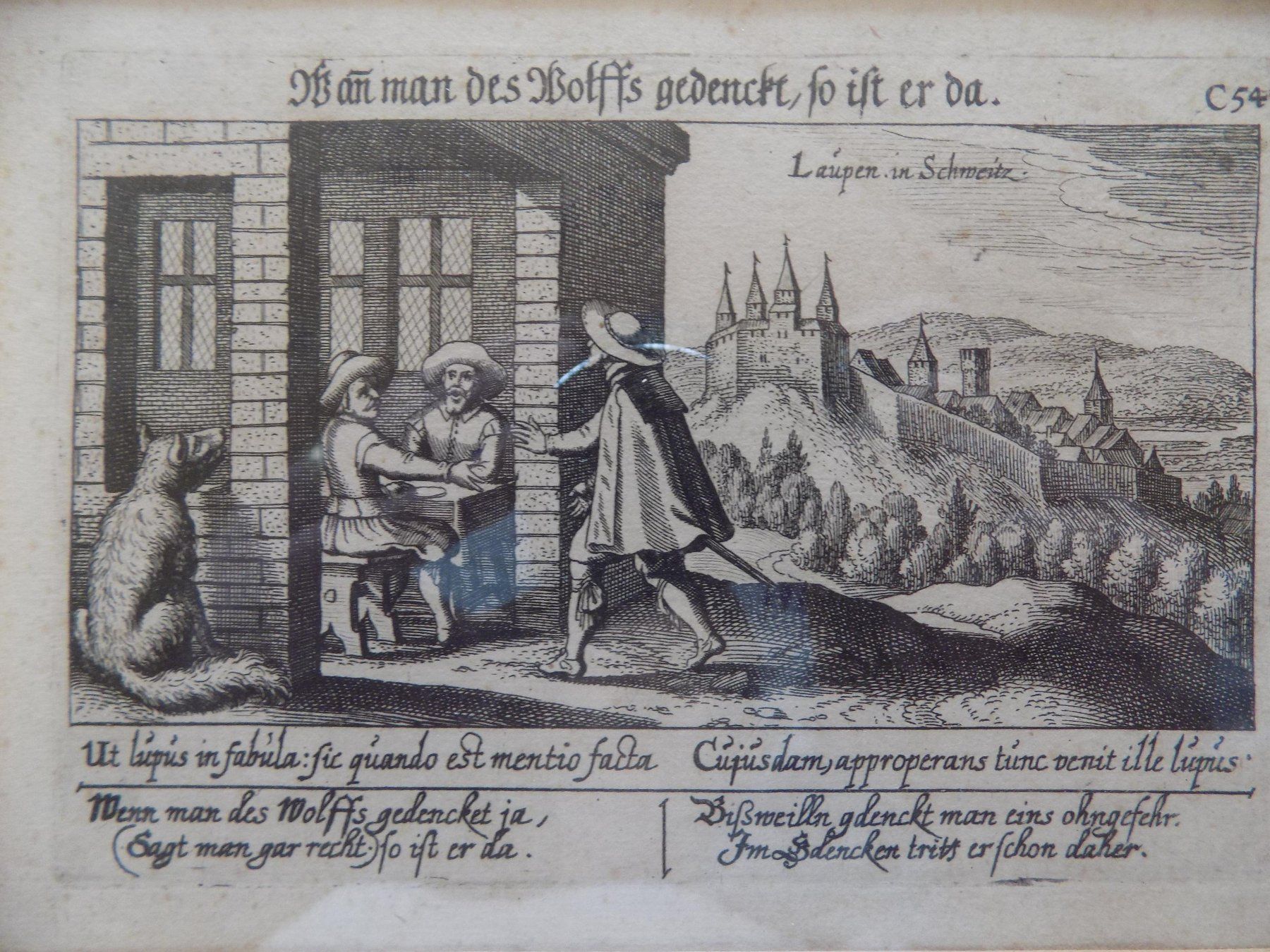 Incisioni: Laupen Schloss – Usato da Risch venduto da Rischli15 1