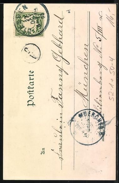 Cartes postales: Frosch in Badehose mit Regenschirm grüs – D'occasion à Berlin par bartko-reher 1