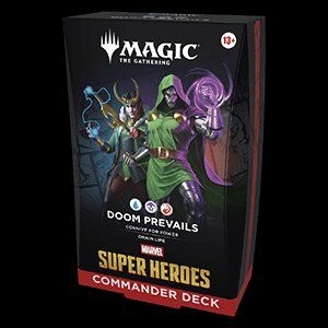 Magic The Gathering Sammelbilder & Trading cards: MTG Marvel Commander deck Doom Prevails (EN) – Neu und originalverpackt aus Uster von Blake13