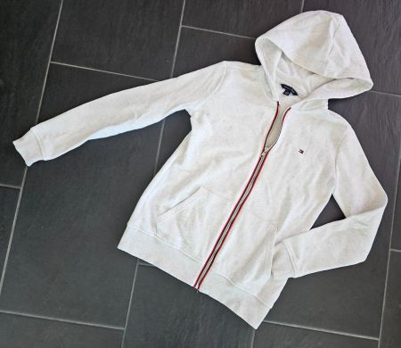 TOMMY HILFIGER Hoodie / Zipper Jacke Gr. 152 / 158