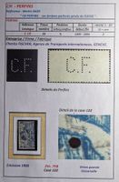 TR82 CH Perfins ZNr.79B