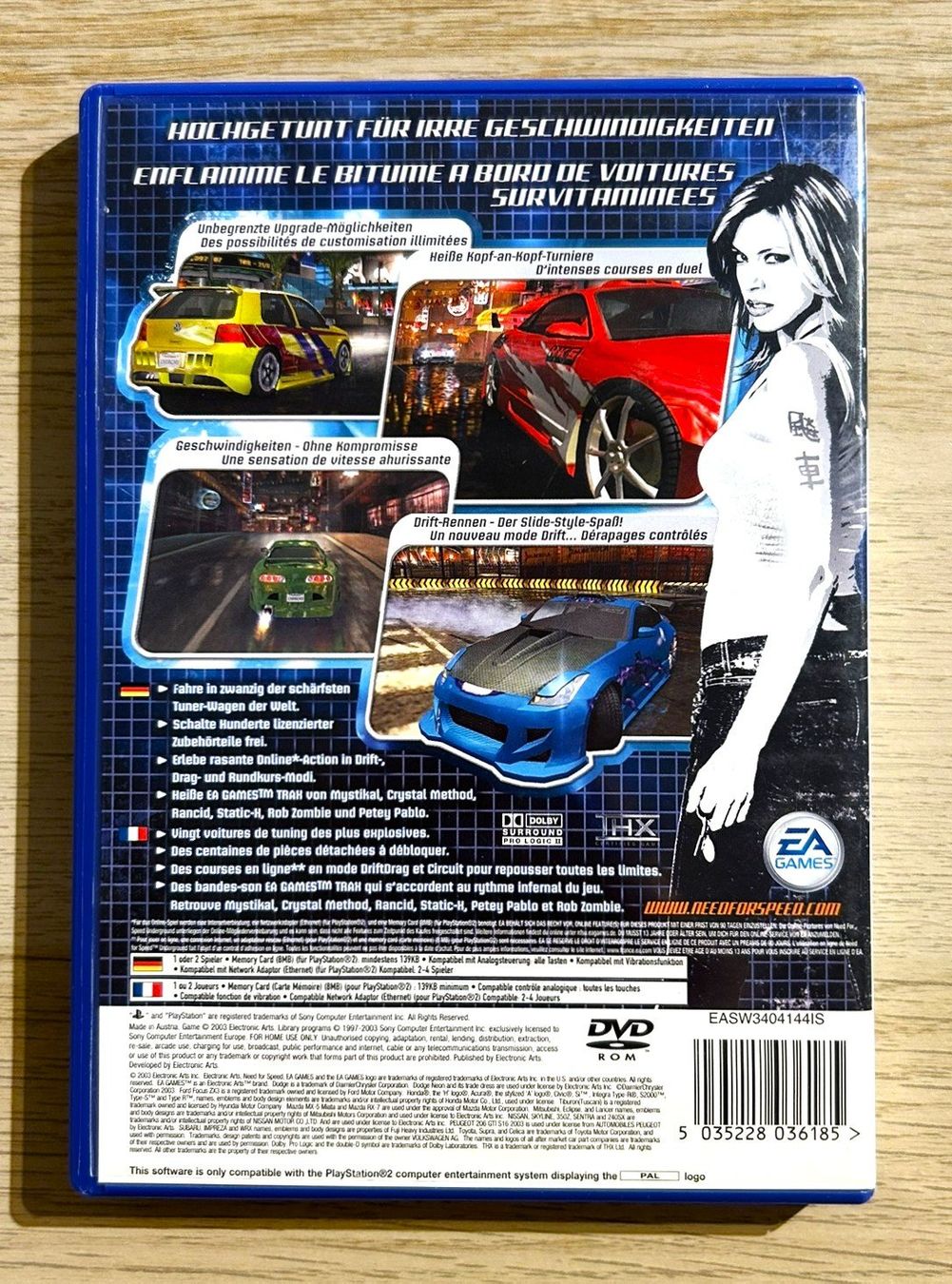Sony Giochi: Need for Speed Underground PS2 – Usato da St. Gallen venduto da Alpine.Arcade 1