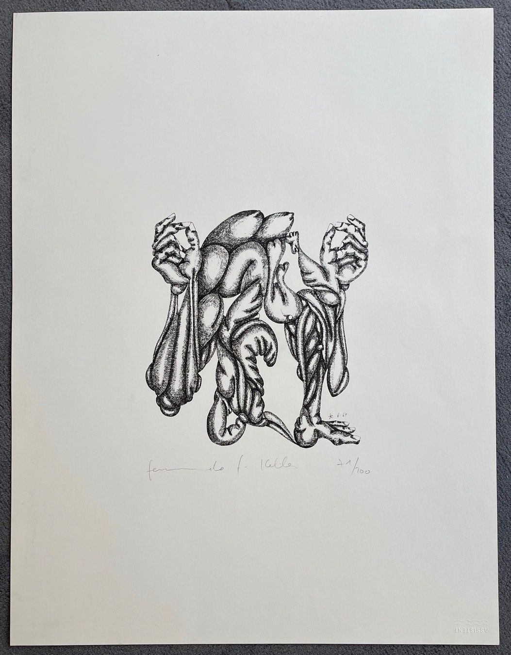 Grafica & Litografie: Fernando Keller 1942 – Usato da Basel venduto da poolko 1