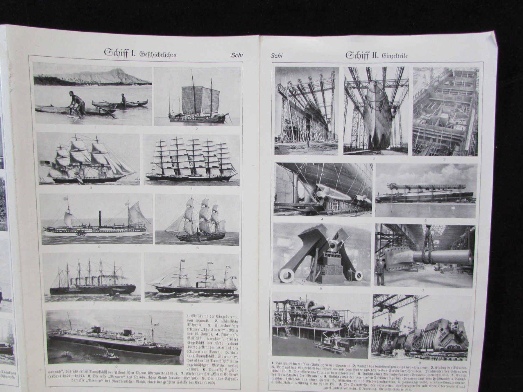 Grafiken & Lithographien: Lot Schiffe/Nautik, 1900 – Gebraucht aus Walchwil von Shells1 2