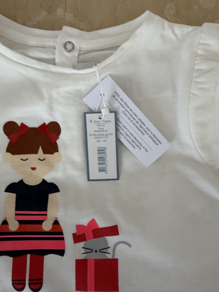 Jacadi Pulls et sweat-shirts: Jacadi Langarmschirt 128 NEU – Neuf avec emballage d'origine à Bern par Olenush 1