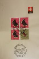 ZB95) PTT Böglein mit Sonderstempel