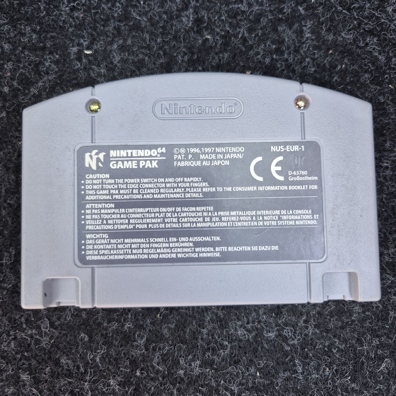 Nintendo Jeux: Hybrid Heaven N64 – D'occasion à Ursy par RetroBebar777 1