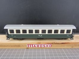 STL RhB Plattformwagen B 2276 grün-crème, ohne OVP, H0m