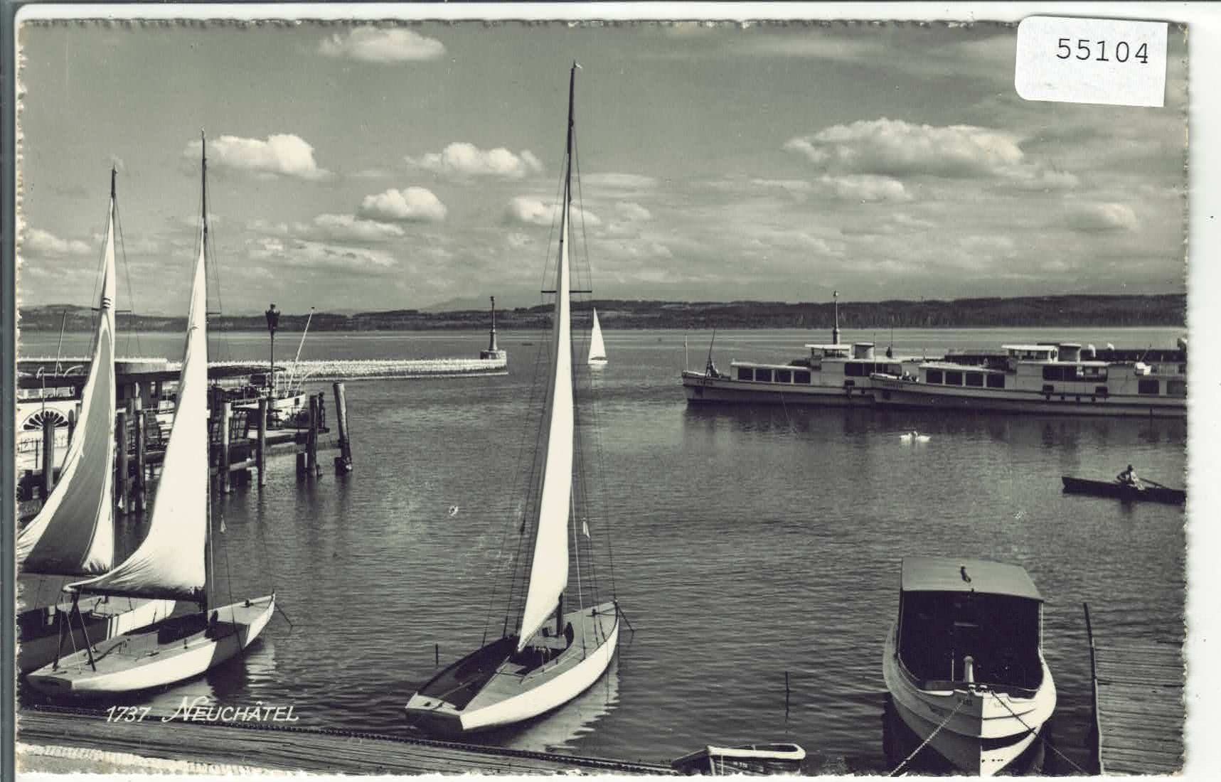 Cartoline postali: Neuchatel - Hafen – Usato da Ettingen venduto da Kartenplanet