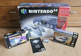 Nintendo 64 Konsole in OVP mit Games & Zubehör - Top Zustand