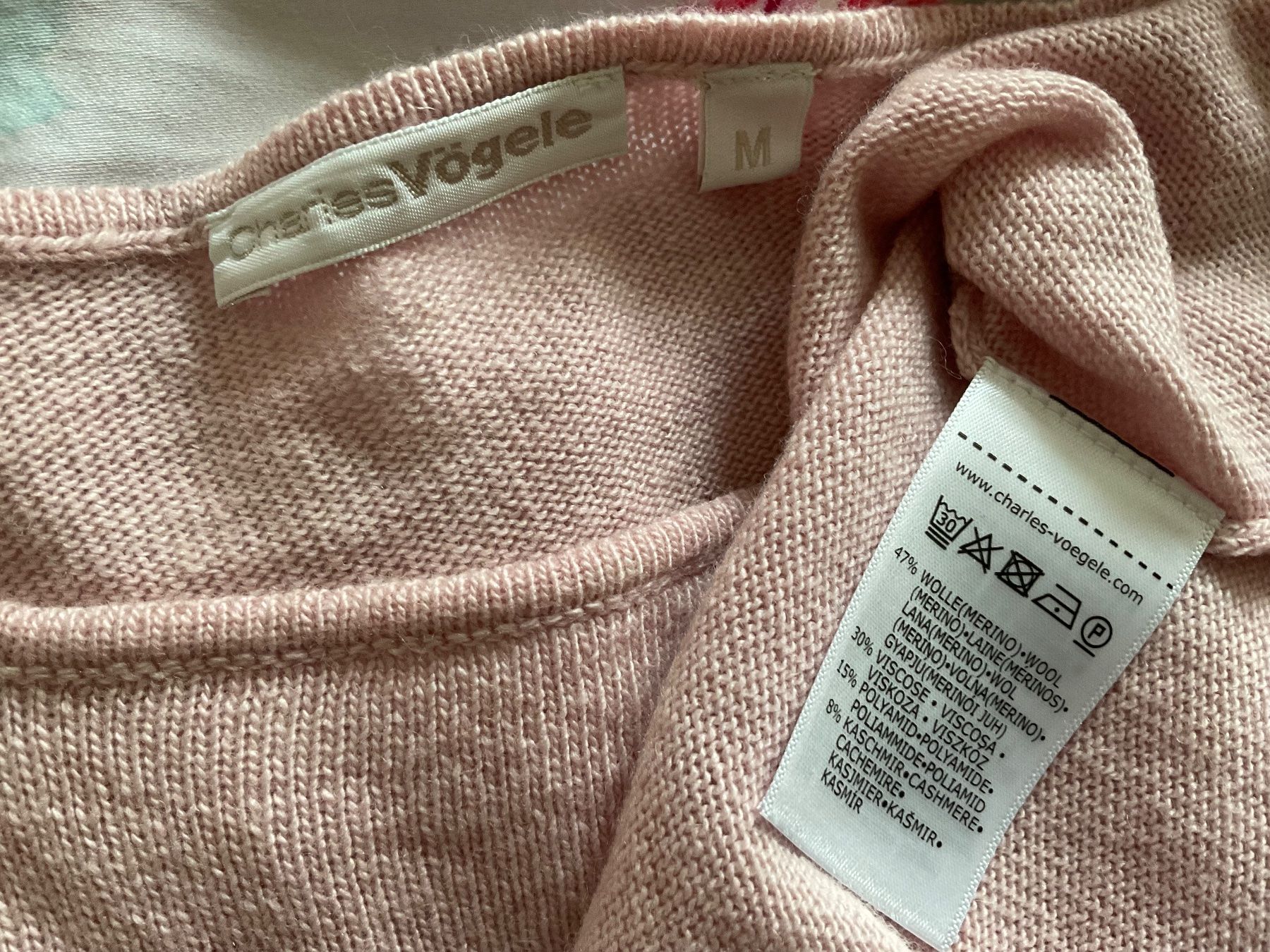Maglioni & Felpe: Merino mit Kaschmir oversize Pullover Gr M hellrosa – Usato da Urdorf venduto da alda02 6