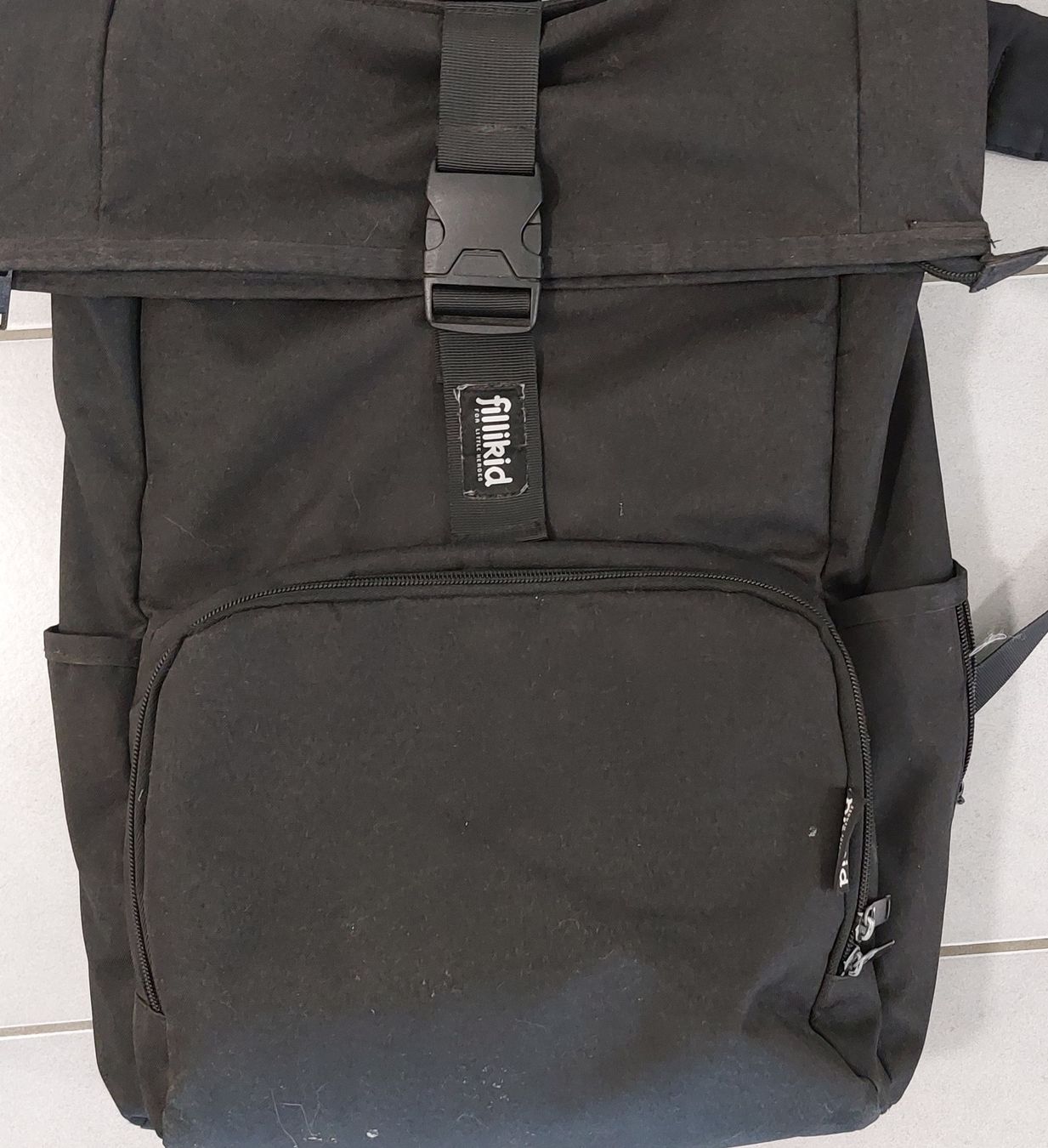 Fillikid Zaini: Fillikid Wickeltasche Schwarz – Usato da Hendschiken venduto da man_r5yt
