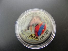 Grossbritannien 1 Crown Heirat Prinz William + Catherine