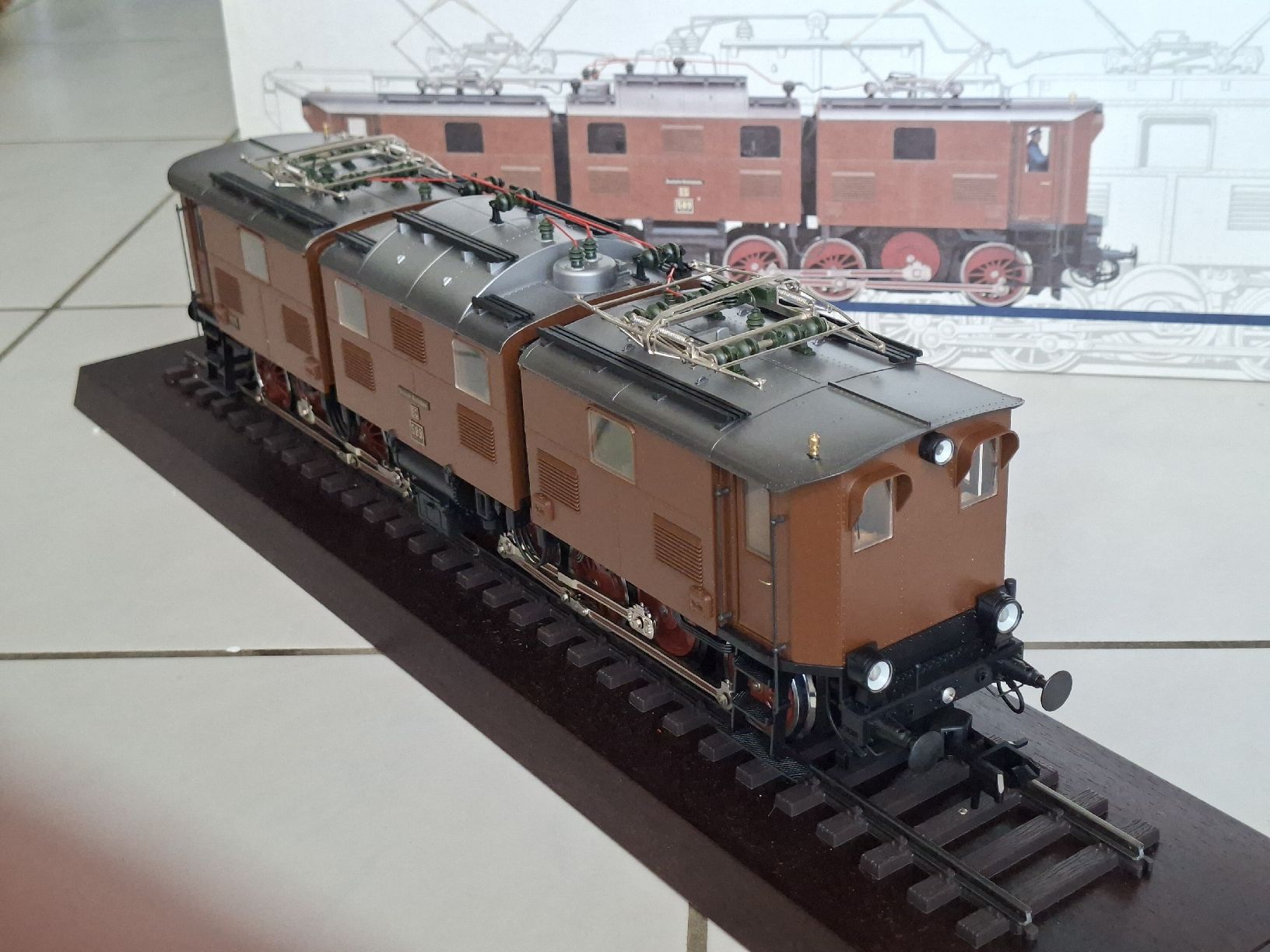 Märklin Modellini di ferrovie: Märklin Spur 1 5516 E-Lok EG 589 – Usato da Boll venduto da romanm0 2