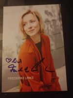 Friederike Linke - handsignierte Autogrammkarte