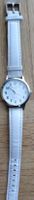Damen Armbanduhr Weiss Lederband "Miller&Scott" London
