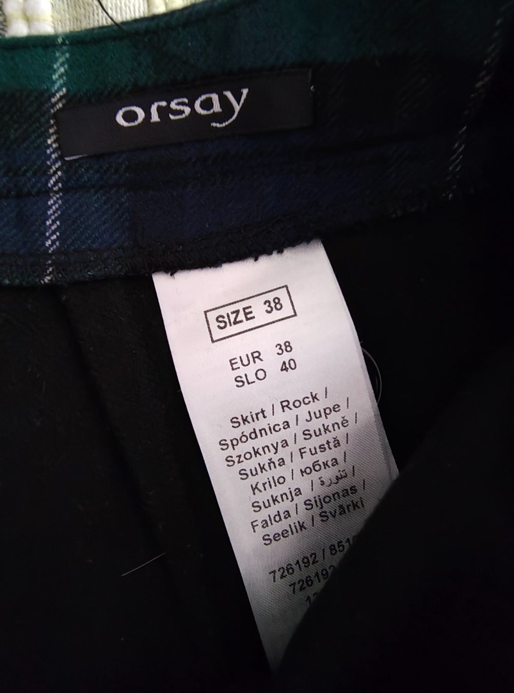 Orsay Gonne: Karrierter Minirock gr.38 – Nuovo (secondo la descrizione) da Winterthur venduto da Husakeva 4