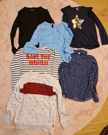 12 Stücke, Mädchen Grösse 140/152/158/164 Kleiderpaket