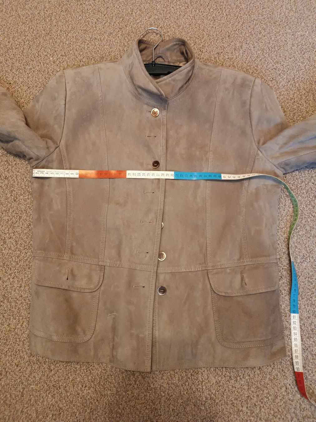Giacche: Ziegenvelourjacke beige von Antilope – Nuovo (secondo la descrizione) da Horn venduto da sonjamenzi 6