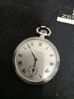Zenith Taschenuhr, Silber, Handaufzug, Neuwertig, top Zustan