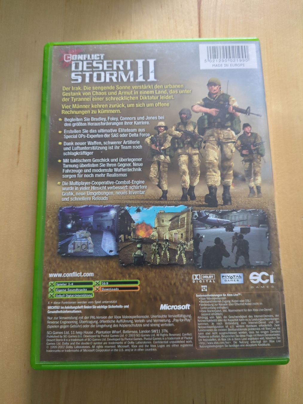 Microsoft Giochi: Conflict Desert Storm II - Xbox – Usato da Genève venduto da ims1 2