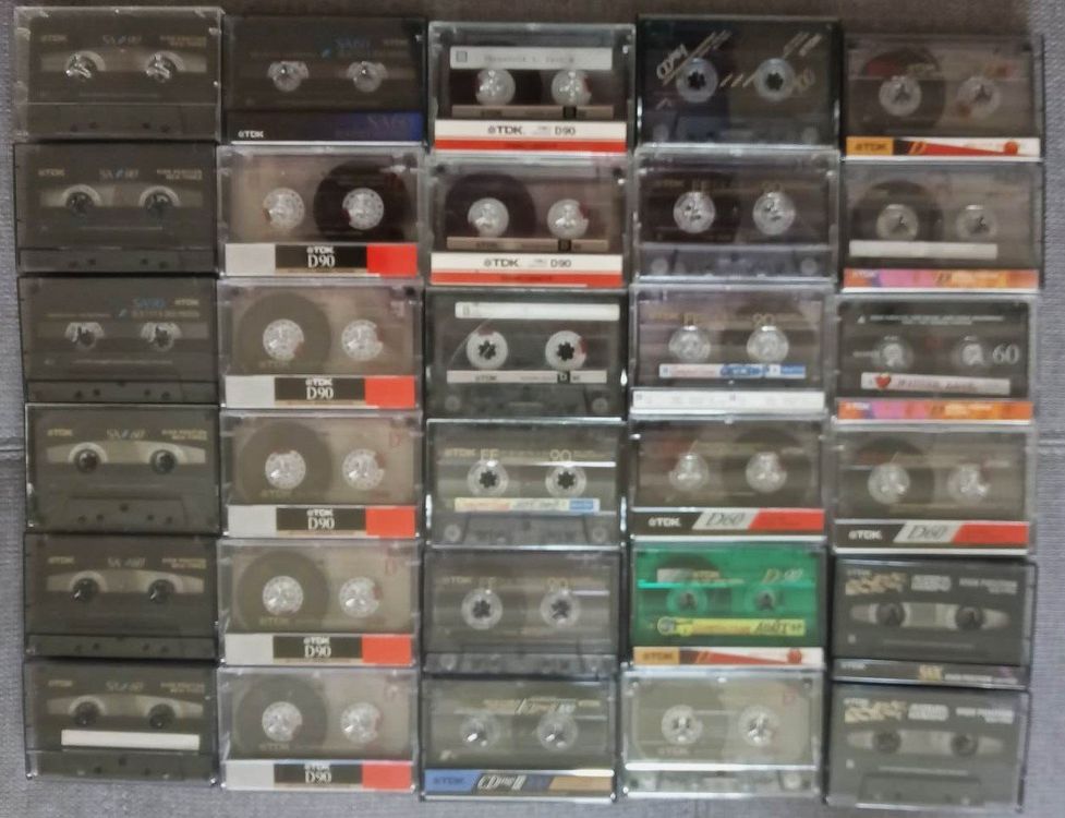 TDK - 30 x cassettes MC (Gebraucht) in Le Locle für CHF 30 – mit ...