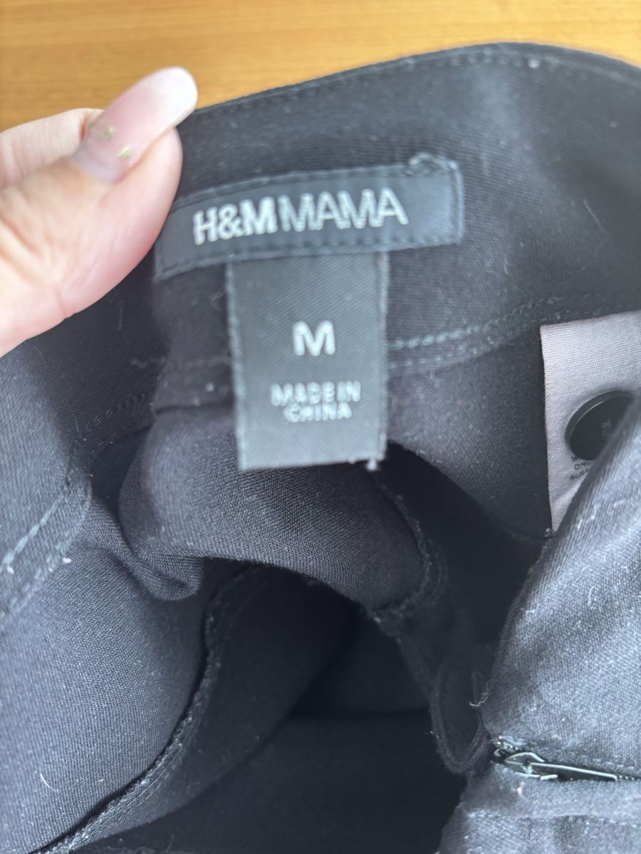 Hosen: Schicke Umstandshose von H&M Mama, Grösse M, Schwarz – Gebraucht aus Möhlin von Polo62 3