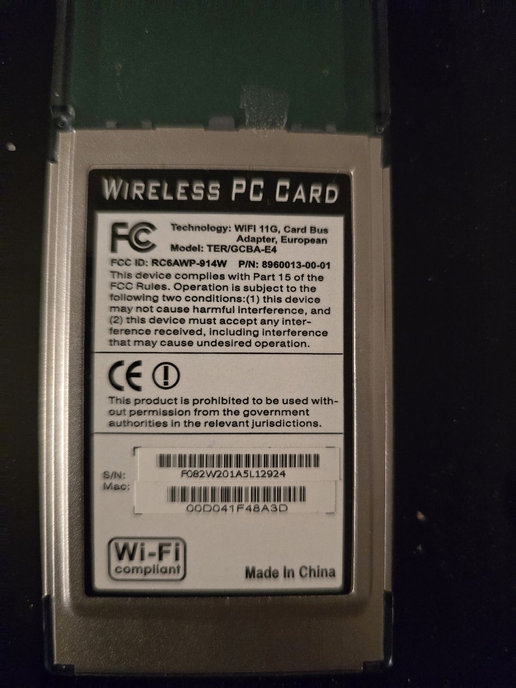 Cartes: Carte PC Wireless Netopia 3D REACH 802.11b/g – D'occasion à Cugy VD par CBO2020 1