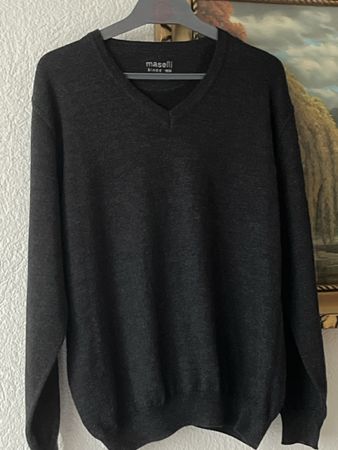 Maselli Herrenpuli,GrM Dunkelgrau/Antrazit,Gereinigt VonNich