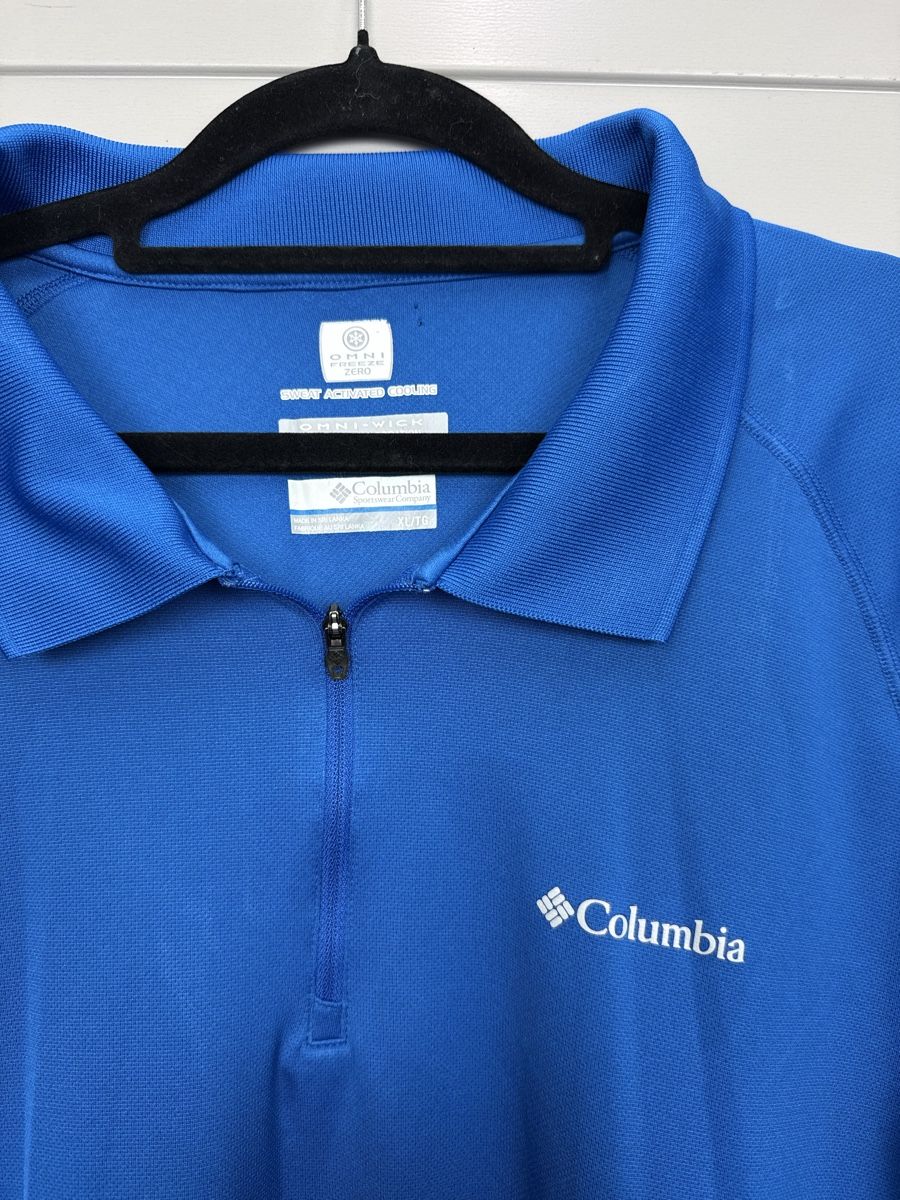 Polo-Shirts: Columbia Polo Omni-wick – Gebraucht aus Lausanne von Unehistoiredesapes 1