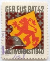 Soldatenmarke 2.WK, Gebirgs Füsilier Bat 42, Wi Inf 328