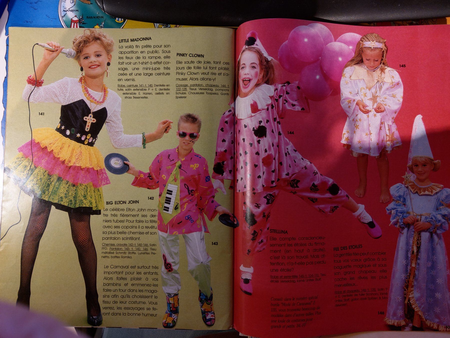 Schnittmuster: Burda costumes carnaval 1/91 (23) – Gebraucht aus Lausanne von tal_01 4
