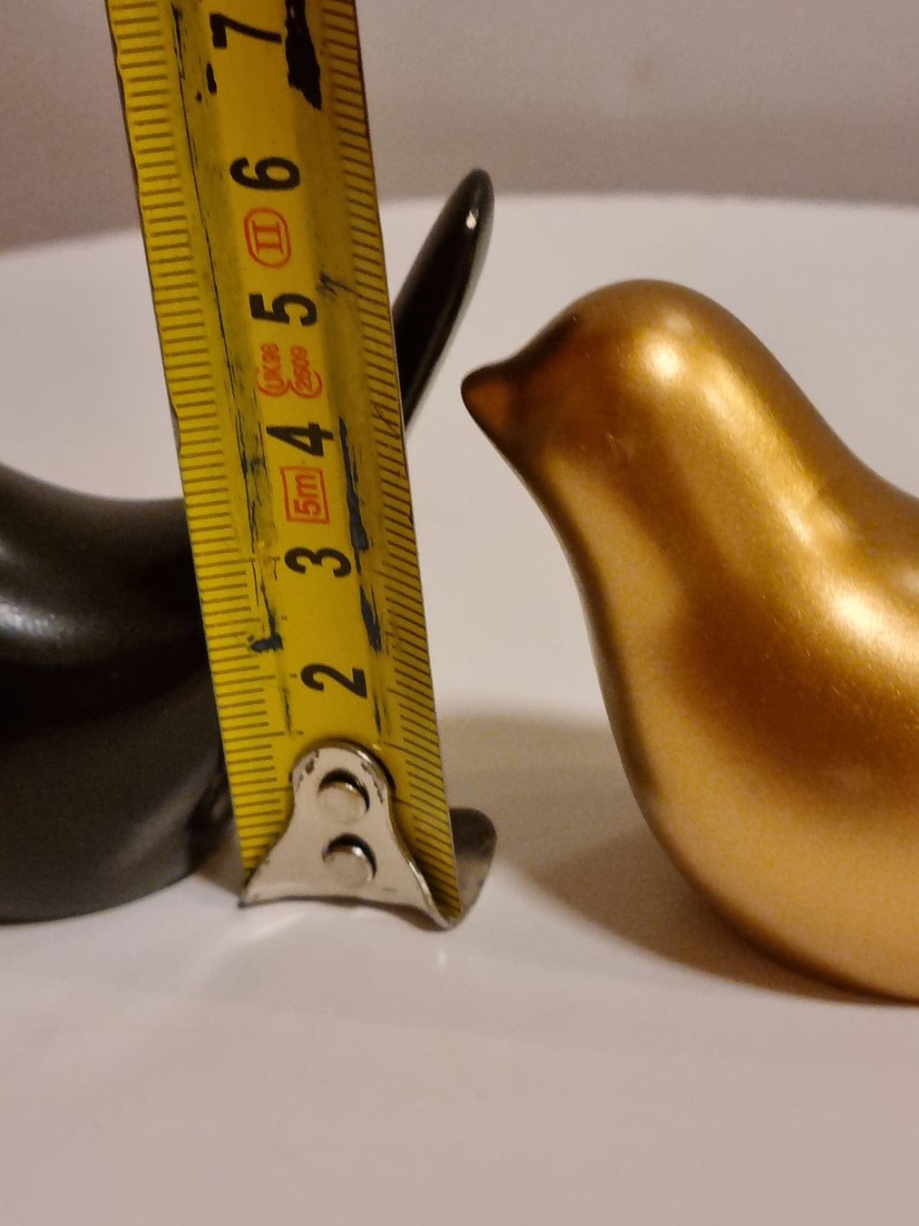 Statuette: 2 dekorative schwarze Vogel-Figuren. – Usato da Scharnachtal venduto da devin03 3