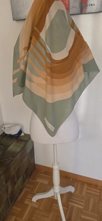 Seidentuch Christian Dior geometrisch 
