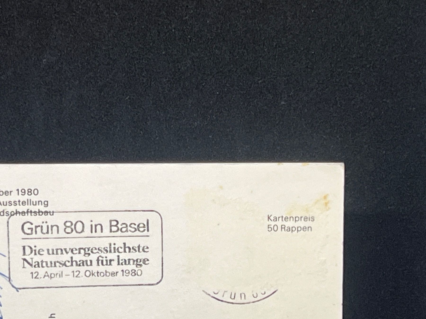 Cartes postales: Ansichtskarte: Grün80 Basel – D'occasion à Widnau par Brusi9 1