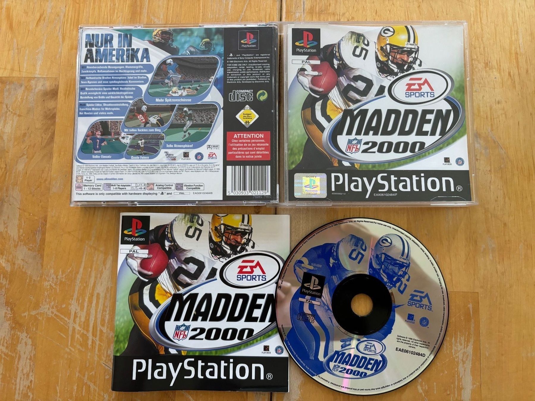 Madden NFL 2000 (CIB) (Gebraucht) in Frenkendorf für CHF 11 - mit ...
