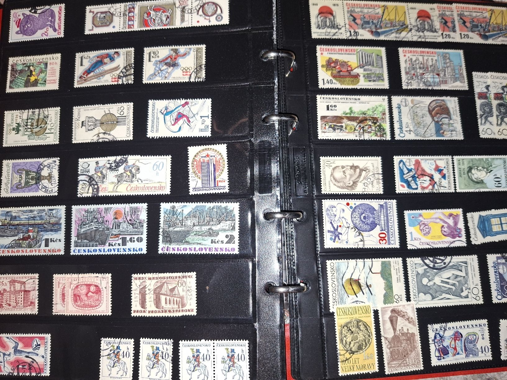 Tous les timbres: Briefmarkensammlung Tschechien  – D'occasion à Balgach par SIMEON27 7
