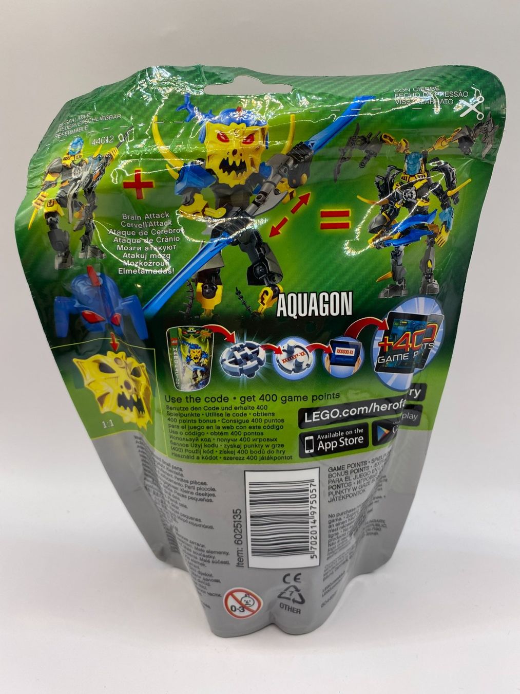 Lego Giocattoli: Lego HERO FACTORY, Brain attack 44013 Neu – Nuovo (secondo la descrizione) da Düdingen venduto da Nerdworld 1