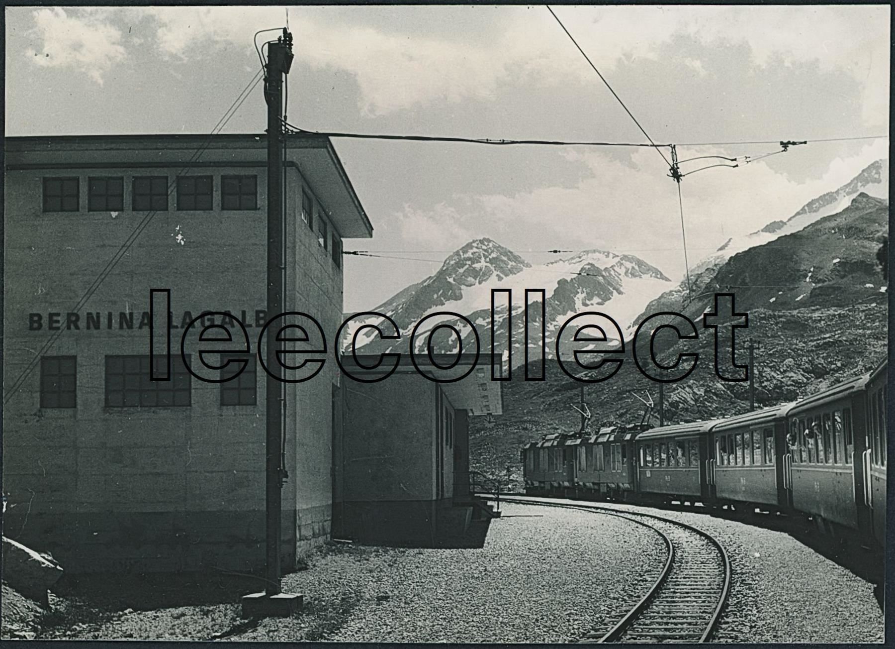 Cartoline postali: GR Bernina Hospiz - Bahn BB - RhB – Usato da Schindellegi venduto da leecollect