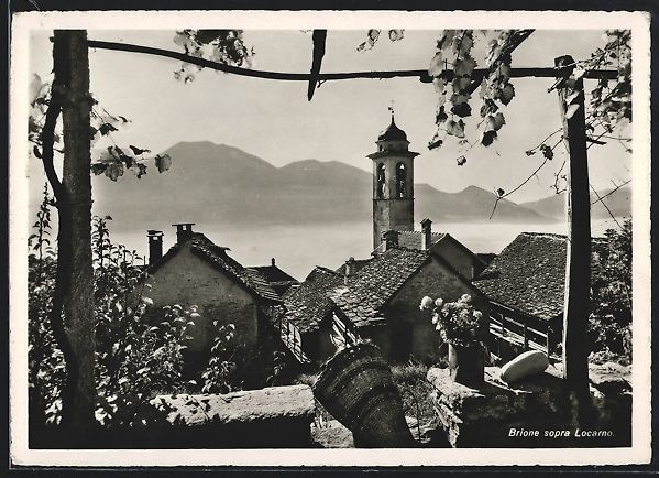 Cartes postales: Brione sopra Locarno, Blick von einer Te – D'occasion à Berlin par bartko-reher