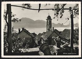 Brione sopra Locarno, Blick von einer Te