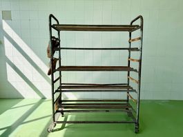 Vintage Bäckerwagen / Brotwagen / Schuhstange