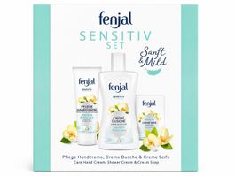 Fenjal Sensitiv Geschenk Set, Handcreme Creme Dusche u.Seife